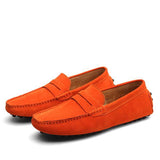 Belcanto | Suede Driver Loafers