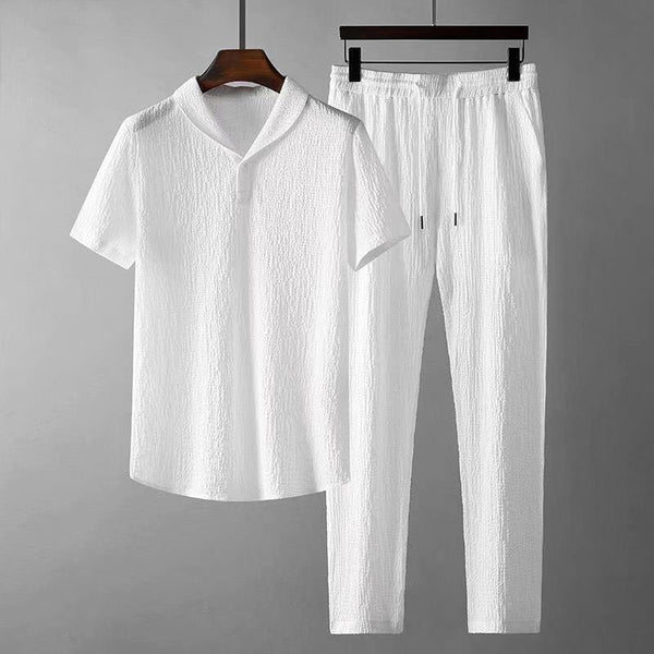 Belcanto | Cotton Polo & Pantalon Suit