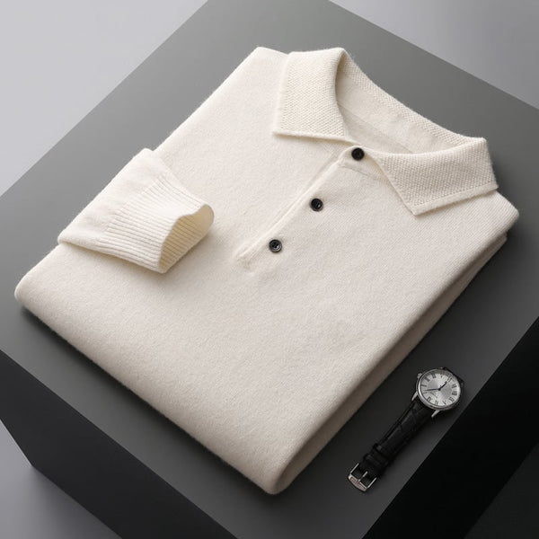 Belcanto | Cashmere Polo Sweater